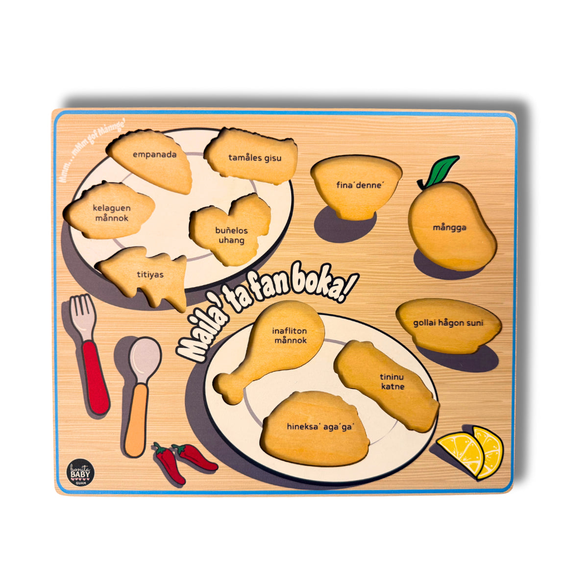 Maila’ Ta Fan Boka Wood Puzzle