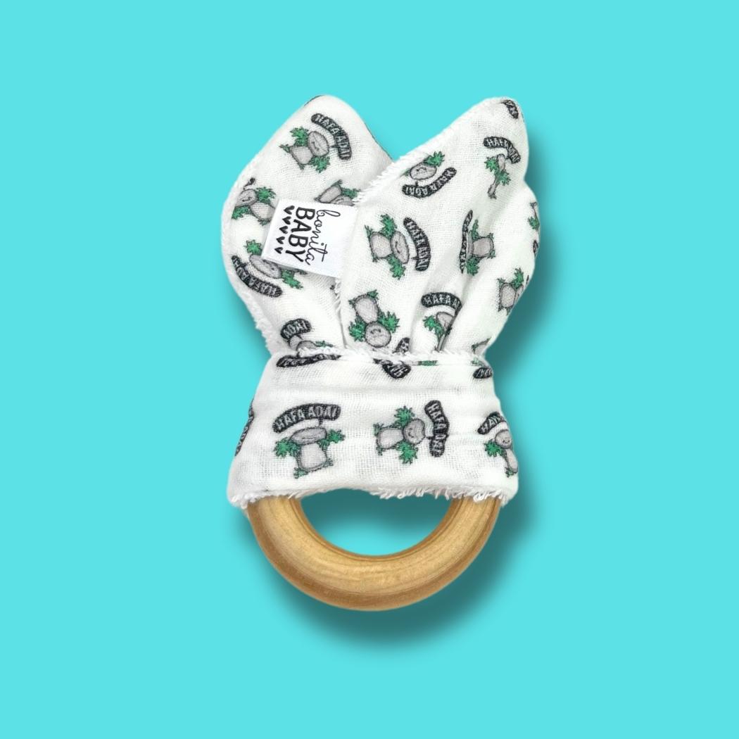 Wooden Teether Hafa Adai Latte