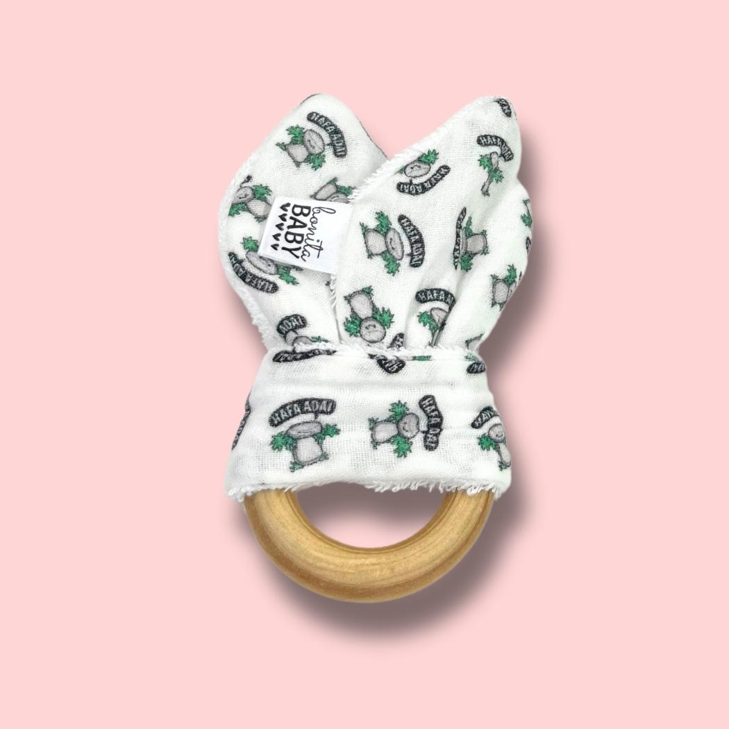 Wooden Teether Hafa Adai Latte