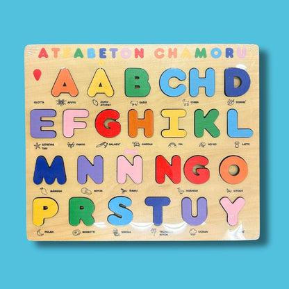 Atfabeton CHamoru Wood Puzzle