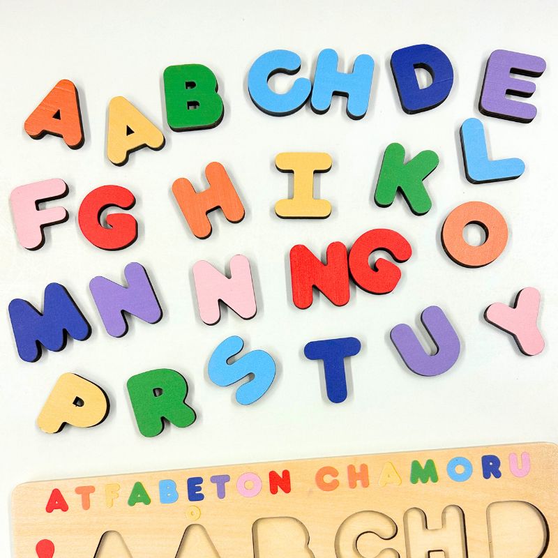 Atfabeton CHamoru Wood Puzzle