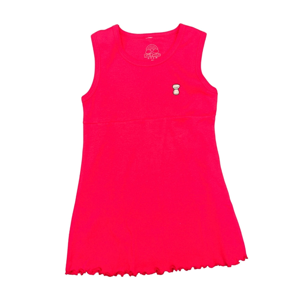 Latte Embroidery Dress