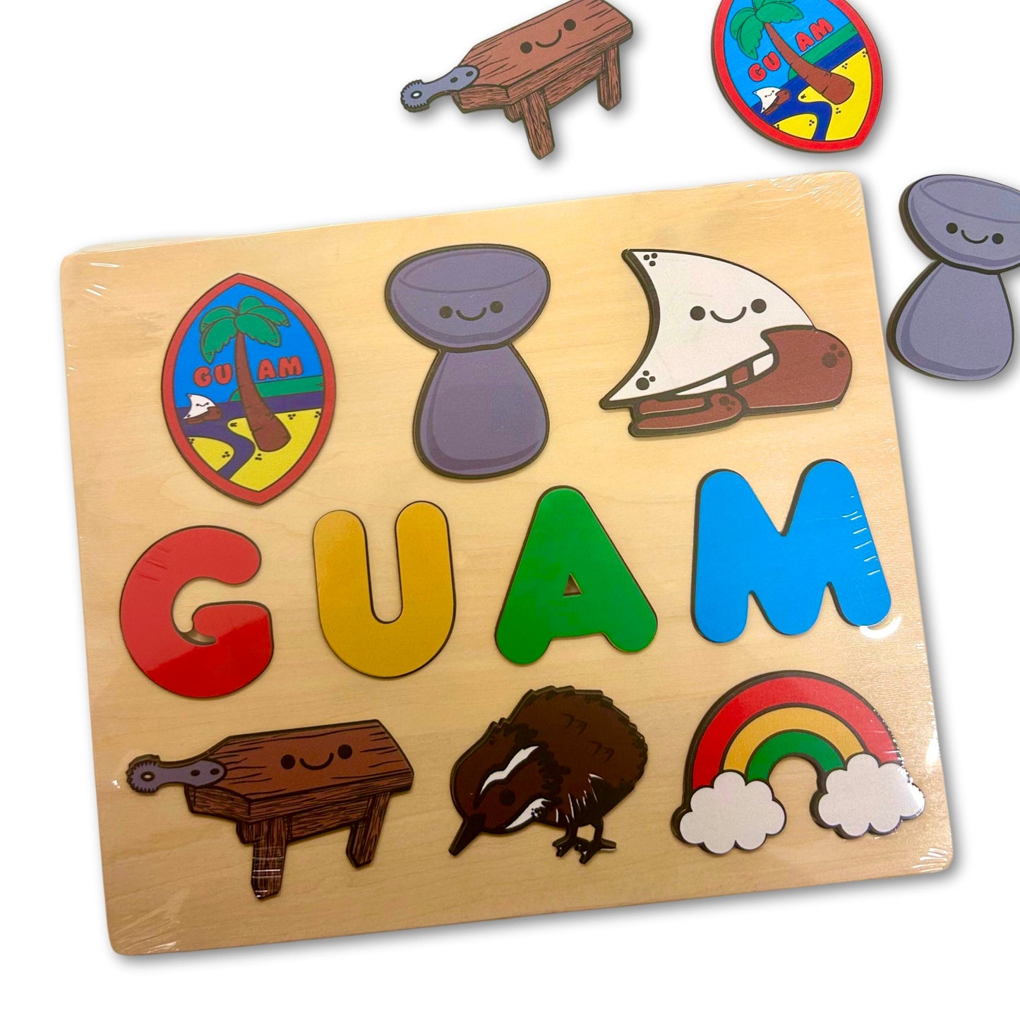 Guam Wood Puzzle