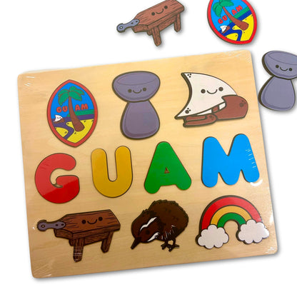 Guam Wood Puzzle