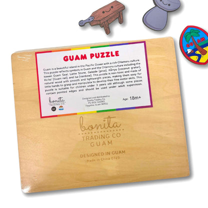 Guam Wood Puzzle