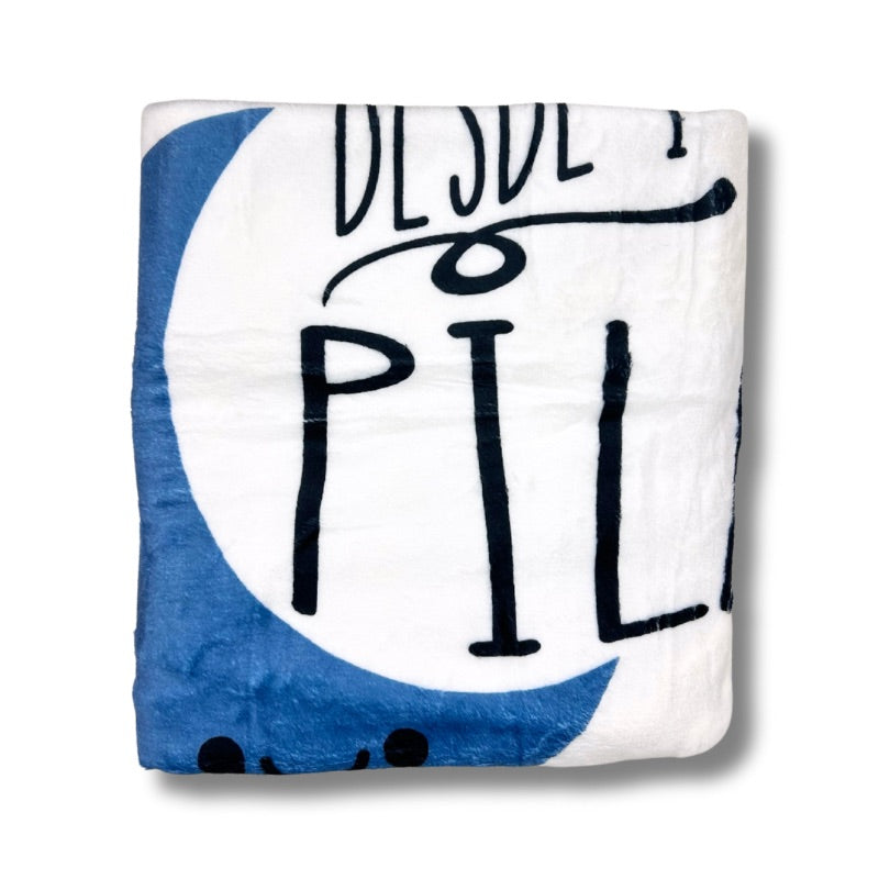 Plush Blanket ILY to the Moon & Back