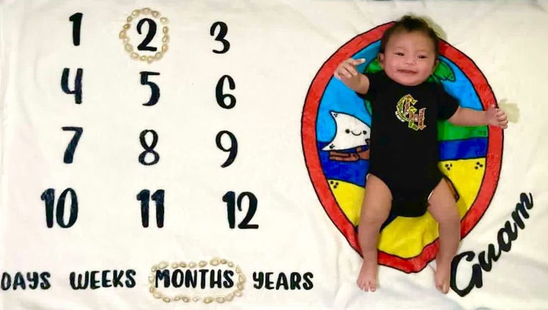 Milestone Blanket ILY to the Moon & Back