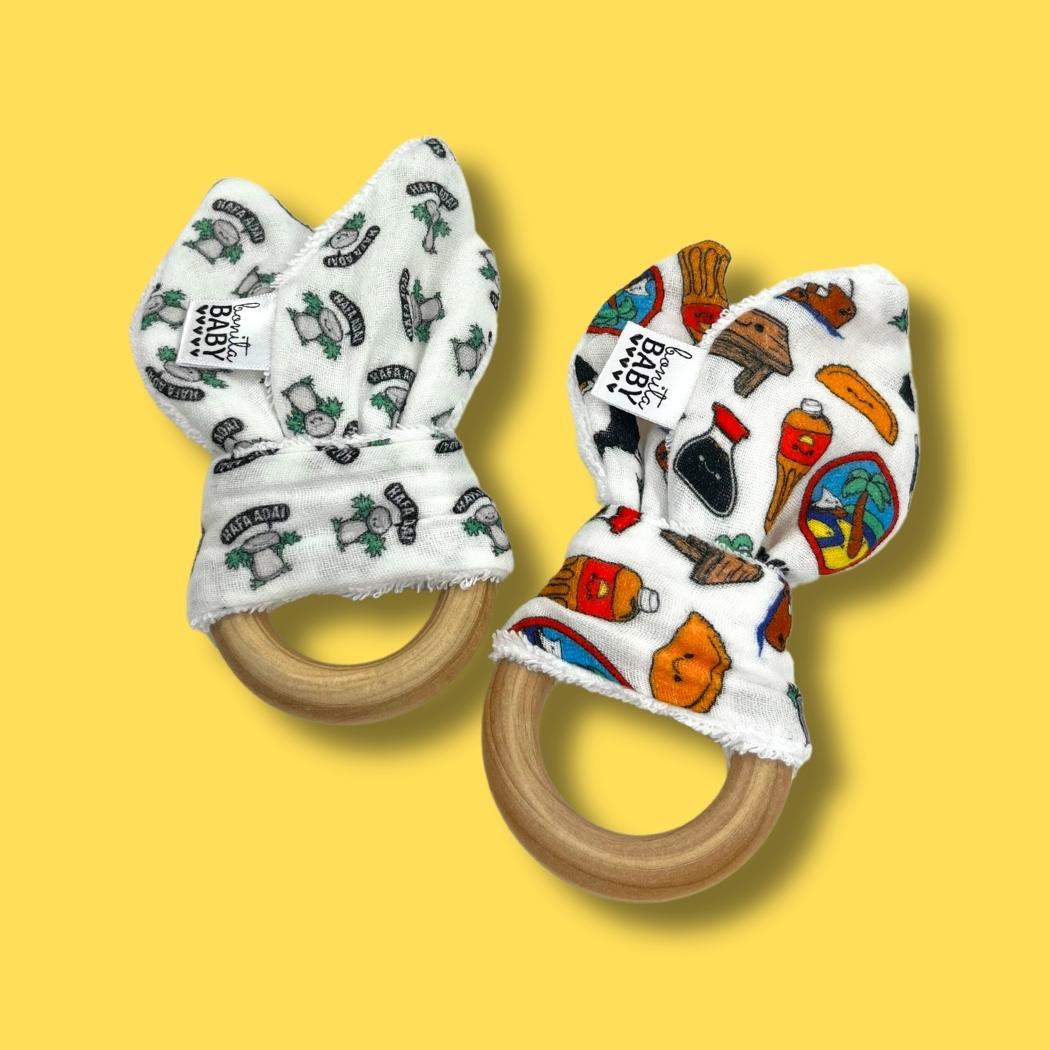 Wooden Teether Hafa Adai Latte